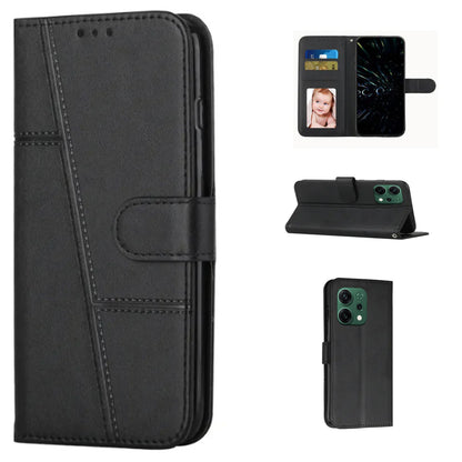 [FREE SHIPPING] BOOKLET LEATHER CASE FOR OPPO RENO 14