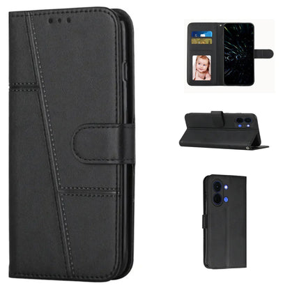 [FREE SHIPPING] BOOKLET LEATHER CASE FOR TECNO SPARK GO 3