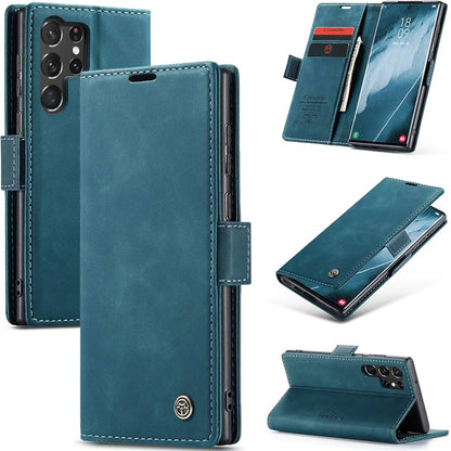 [FREE SHIPPING] CASEME FLIP LEATHER WALLET CASE FOR SAMSUNG S22 ULTRA
