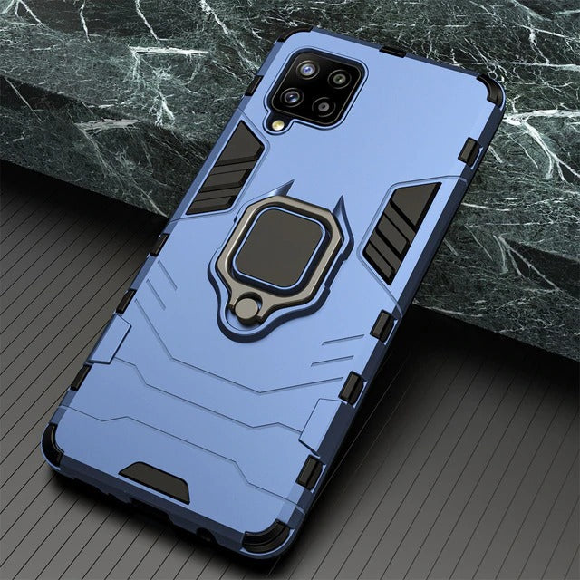 [FREE SHIPPING] ARMOR CASE FOR SAMSUNG A12 WITH RING HOLDER