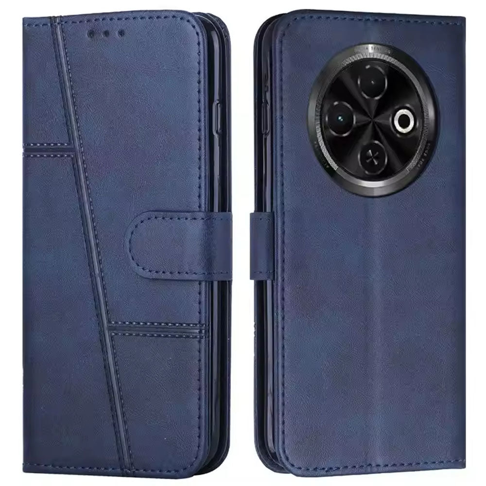 [FREE SHIPPING] BOOKLET LEATHER CASE FOR TECNO SPARK 30C