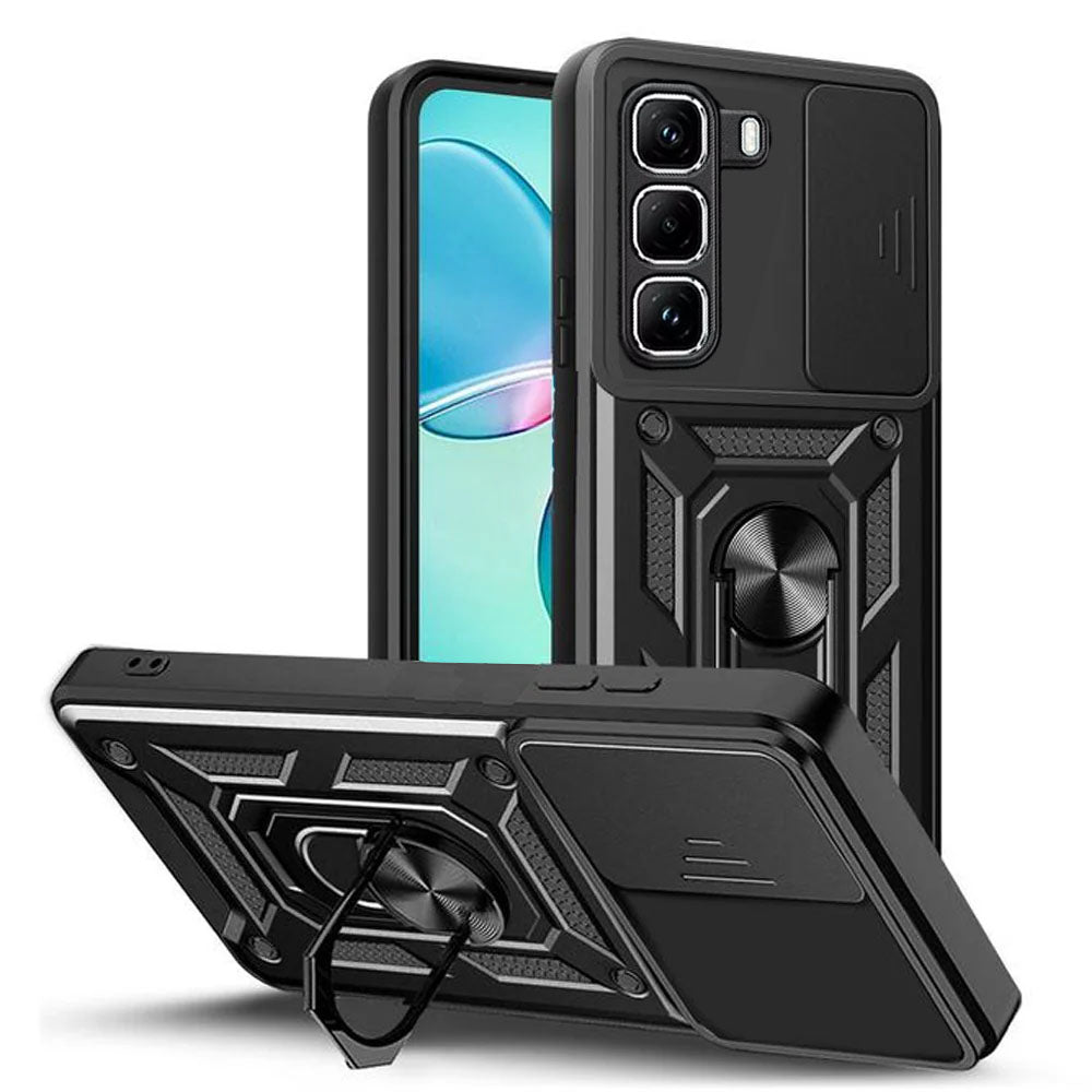 [FREE SHIPPING] ARMOR RING CASE FOR INFINIX NOTE 50 PRO PLUS