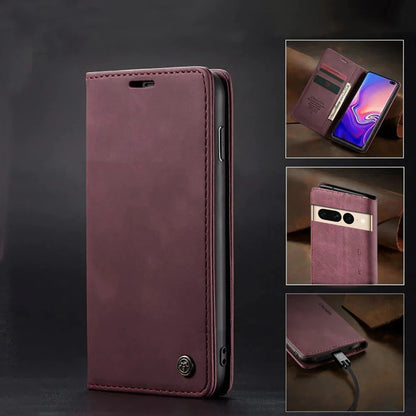 CASEME FLIP LEATHER WALLET CASES