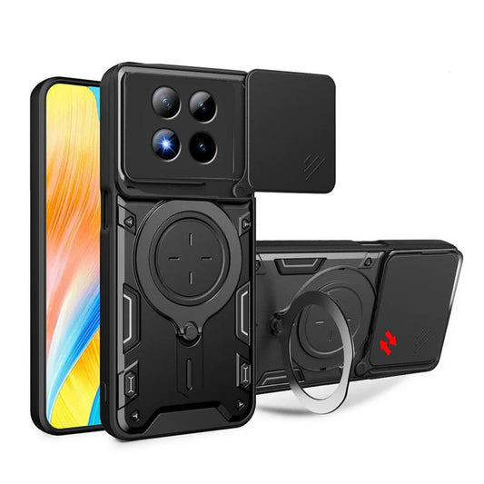 [FREE SHIPPING] METAL RING CASE FOR REDMI NOTE 15 PRO