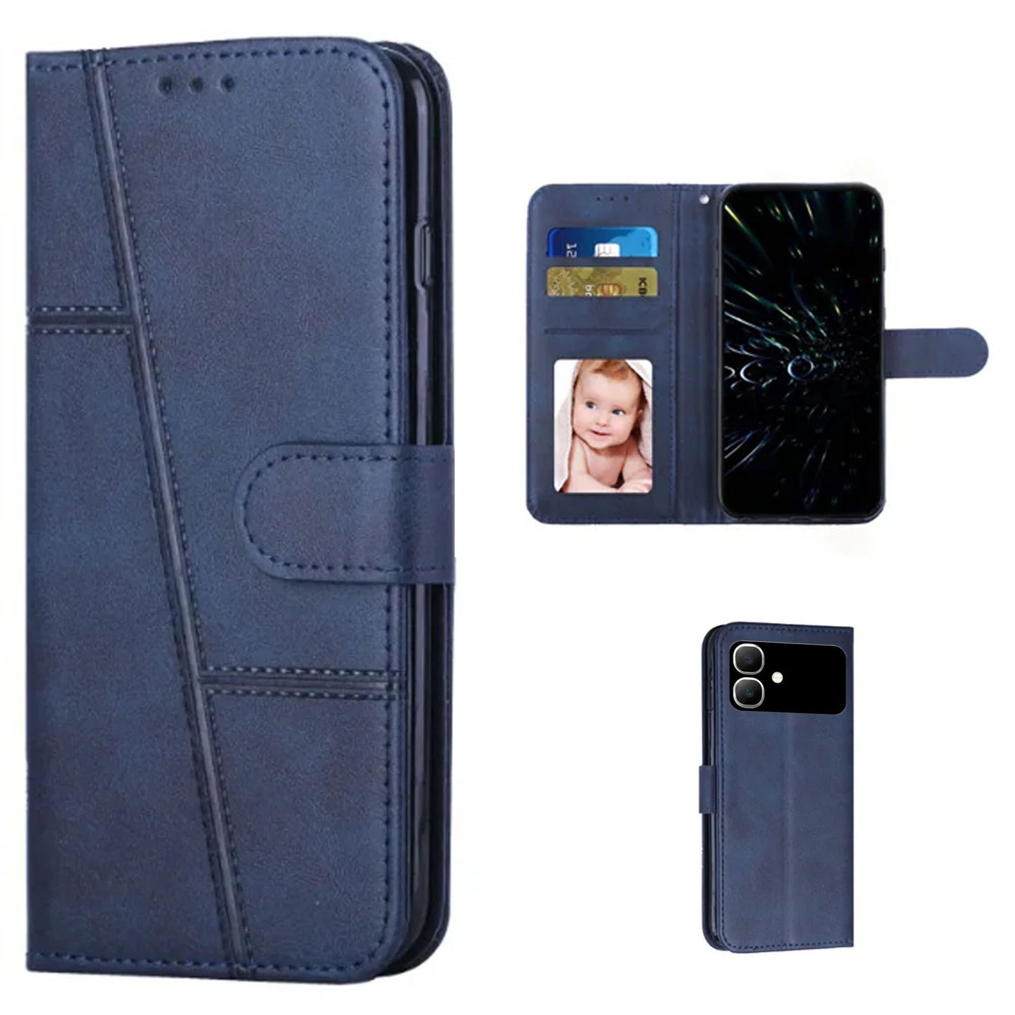 [FREE SHIPPING] BOOKLET LEATHER CASE FOR INFINIX SMART 20