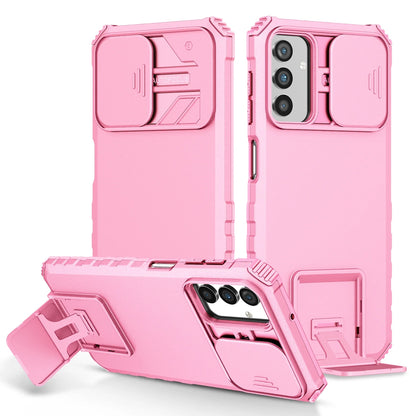 [ FREE SHIPPING] FOR SAMSUNG A55 PHONE CASE HARD SLIDING LENS PROTECT KICKSTAND BACK COVER