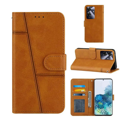 [FREE SHIPPING] BOOKLET LEATHER CASE FOR REALME NOTE 60