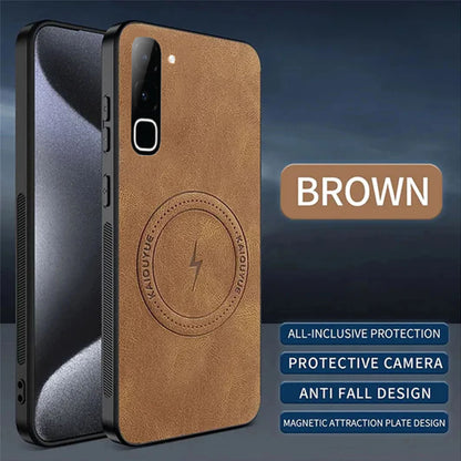 [FREE SHIPPING] SLIM MAGSAFE LEATHER CASE FOR INFINIX HOT 70