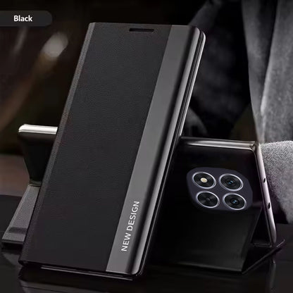 [FREE SHIPPING] CLASSIC BUSINESS FLIP CASE FOR  REDMI NOTE 15 PRO