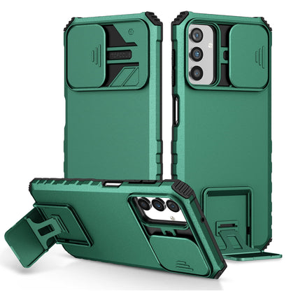 [ FREE SHIPPING] FOR SAMSUNG A16 PHONE CASE HARD SLIDING LENS PROTECT KICKSTAND BACK COVER