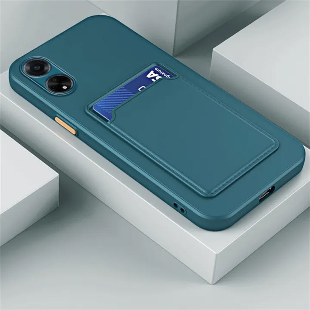 [ FREE SHIPPING] CARD SLOT SHOCKPROOF CASE FOR OPPO A58