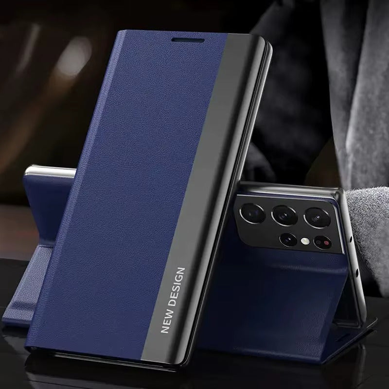 [FREE SHIPPING] CLASSIC BUSINESS FLIP CASE FOR SAMSUNG S24 ULTRA
