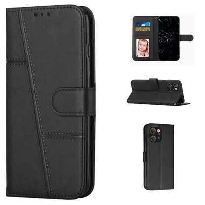 [FREE SHIPPING]BOOKLET LEATHER FLIP WALLET CASE FOR VIVO V70