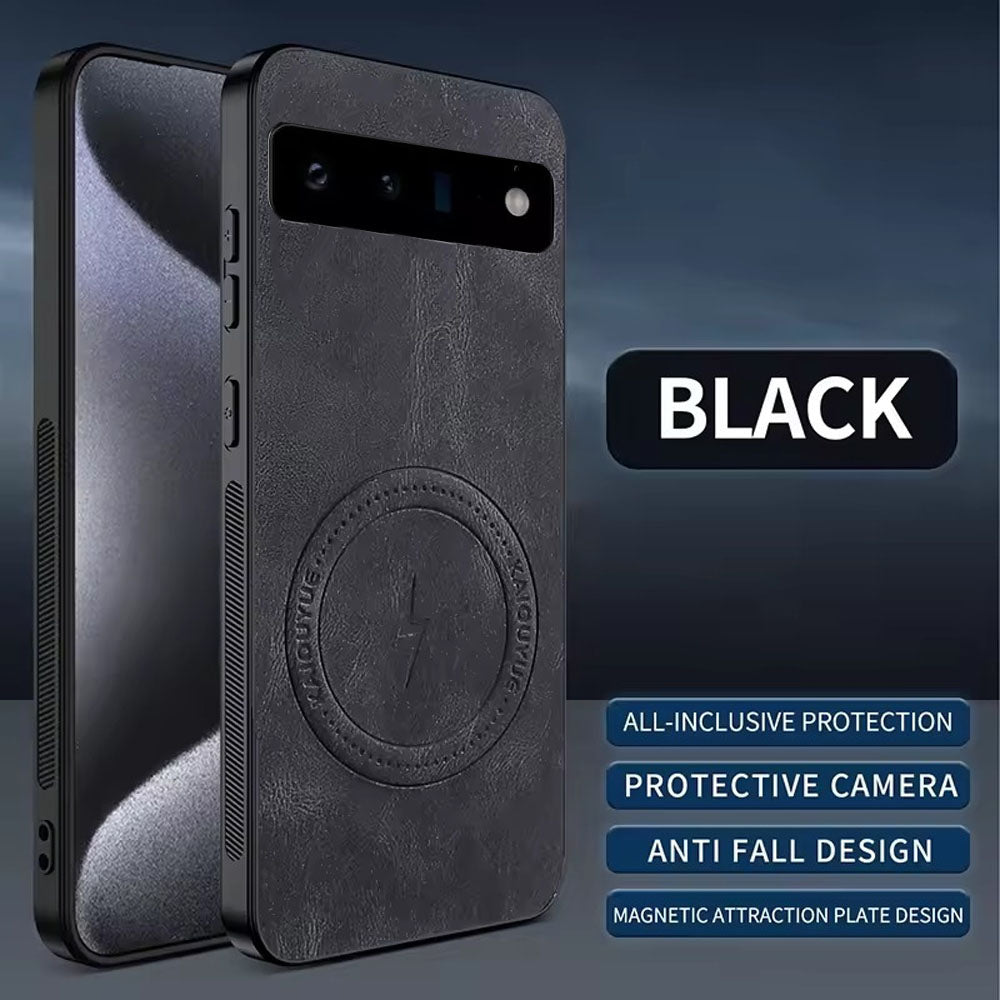 [FREE SHIPPING] SLIM MAGSAFE LEATHER CASE FOR GOOGLE PIXEL 6 PRO
