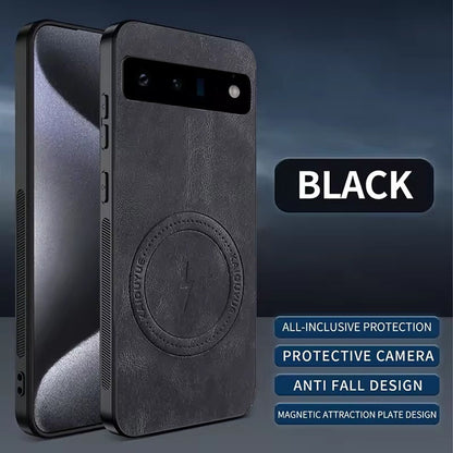 [FREE SHIPPING] SLIM MAGSAFE LEATHER CASE FOR GOOGLE PIXEL 6 PRO