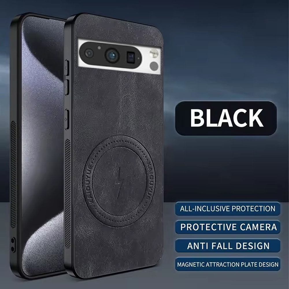 [FREE SHIPPING] SLIM MAGSAFE LEATHER CASE FOR GOOGLE PIXEL 8 PRO