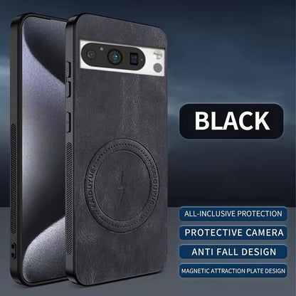 [FREE SHIPPING] SLIM MAGSAFE LEATHER CASE FOR GOOGLE PIXEL 8 PRO