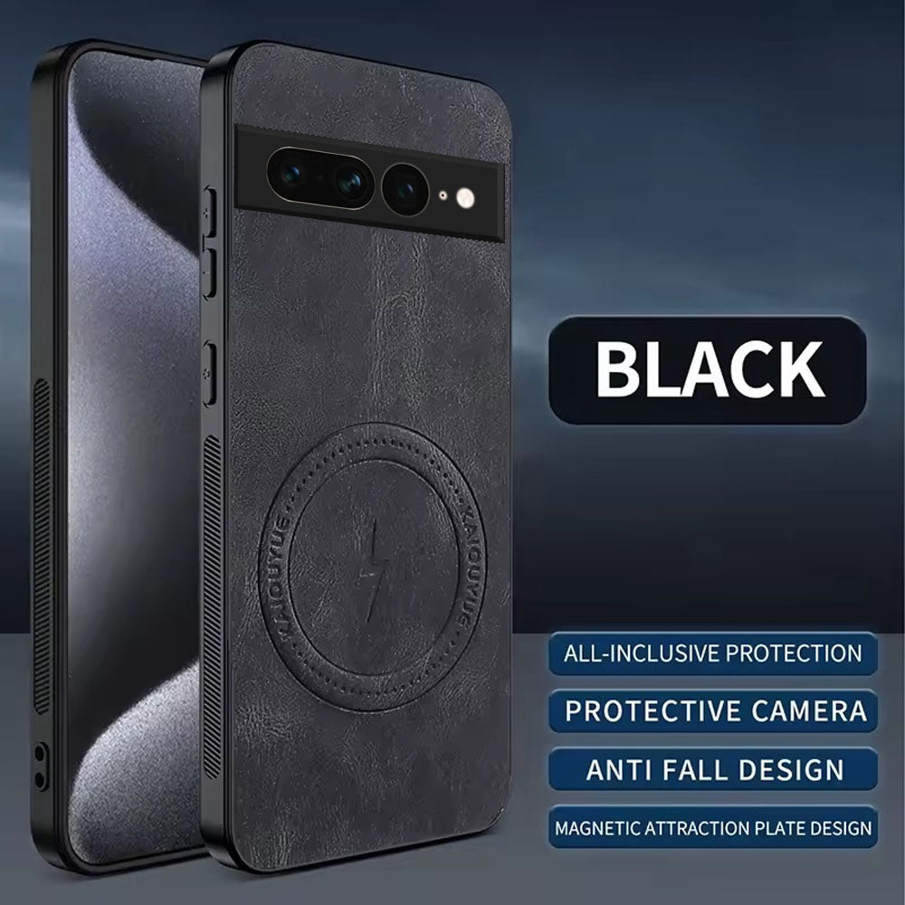 [FREE SHIPPING] SLIM MAGSAFE LEATHER CASE FOR GOOGLE PIXEL 7 PRO