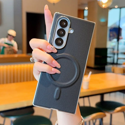 [FREE SHIPPING] ELECTROPLATED SILVER EDGE PHONE CASE FOR Z FOLD 4