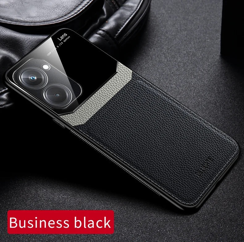 [FREE SHIPPING] Luxury Slim Leather Case Lens Shockproof Back Cover For VIVO Y36