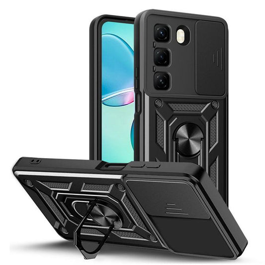 [FREE SHIPPING] ARMOR RING CASE FOR  INFINIX HOT 50 PRO