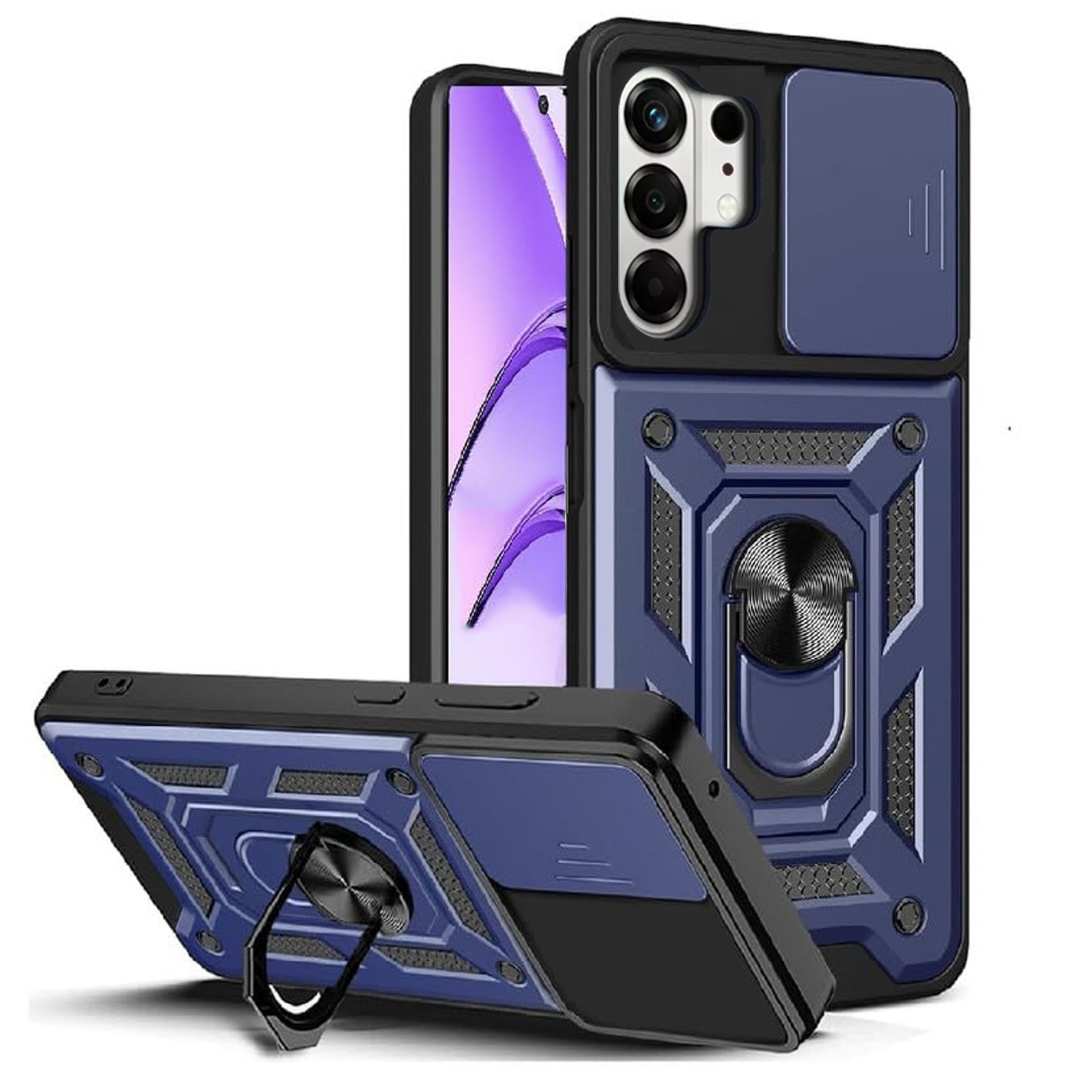 [FREE SHIPPING] ARMOR RING CASE FOR TECNO CAMON 50 PRO