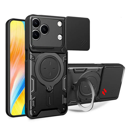 [FREE SHIPPING] METAL RING CASE FOR TECNO SPARK 50