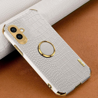 [ FREE SHIPPING] CROCODILE PATTERN LEATHER CASE FOR SAMSUNG A07