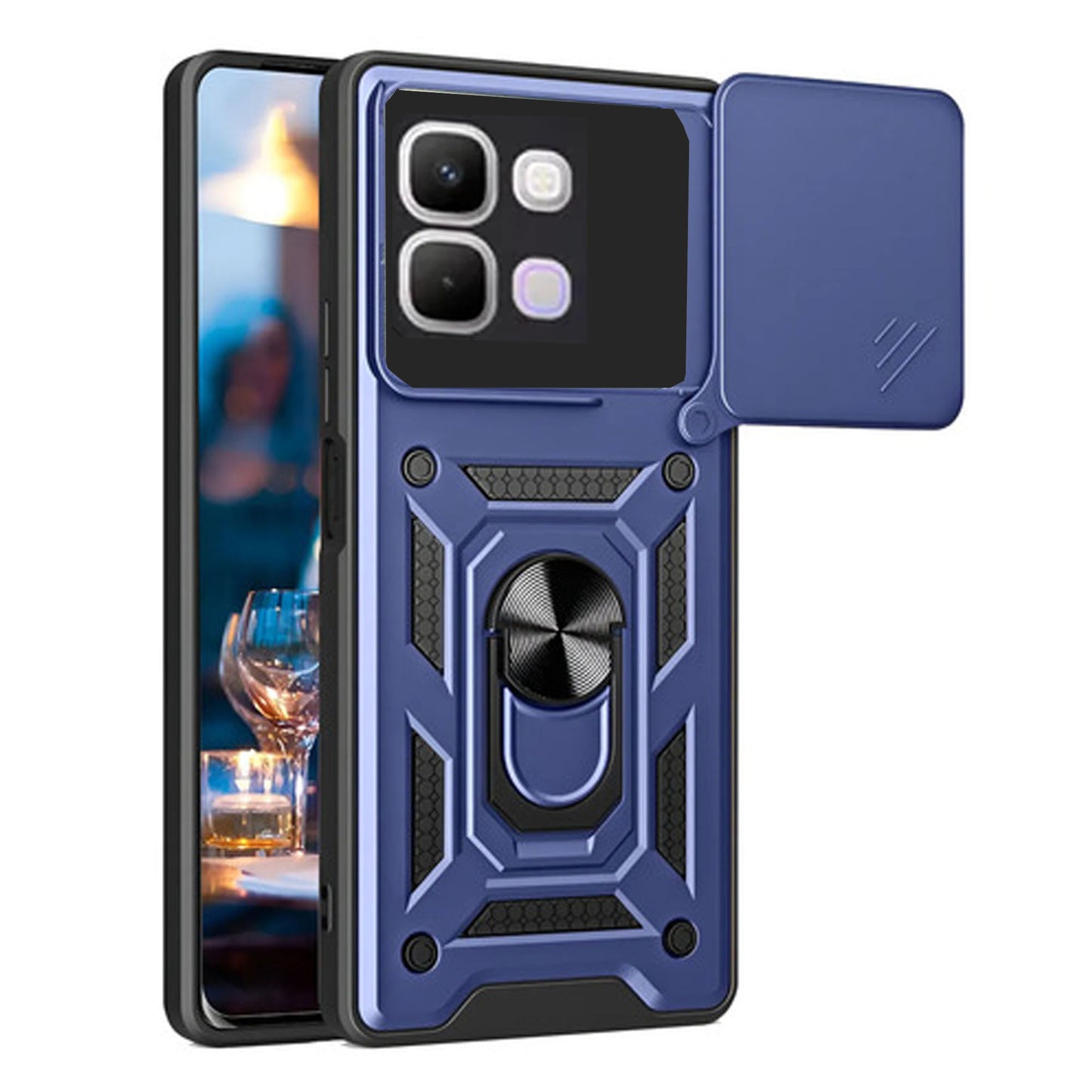 [FREE SHIPPING] ARMOR RING CASE FOR INFINIX NOTE 60