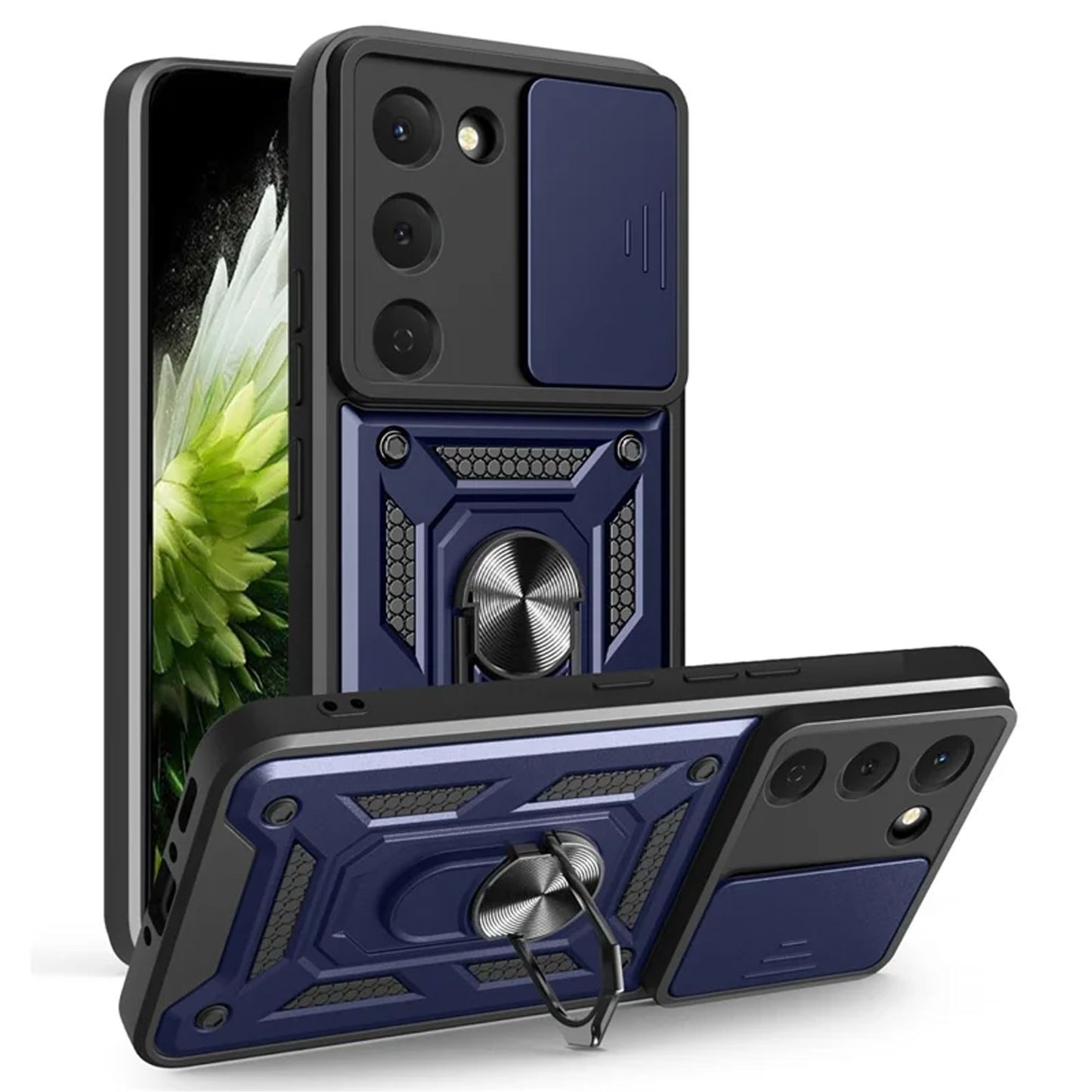 [FREE SHIPPING] ARMOR RING HOLDER CAMERA PROTECTION CASE FOR TECNO SPARK 40 PRO