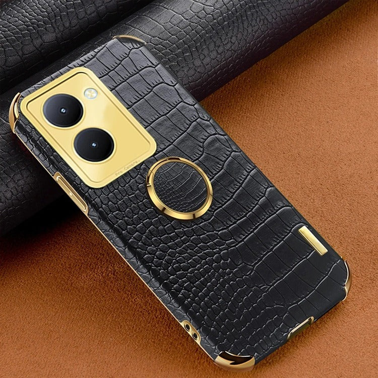 [FREE SHIPPING] Crocodile Pattern Leather Case For VIVO Y36