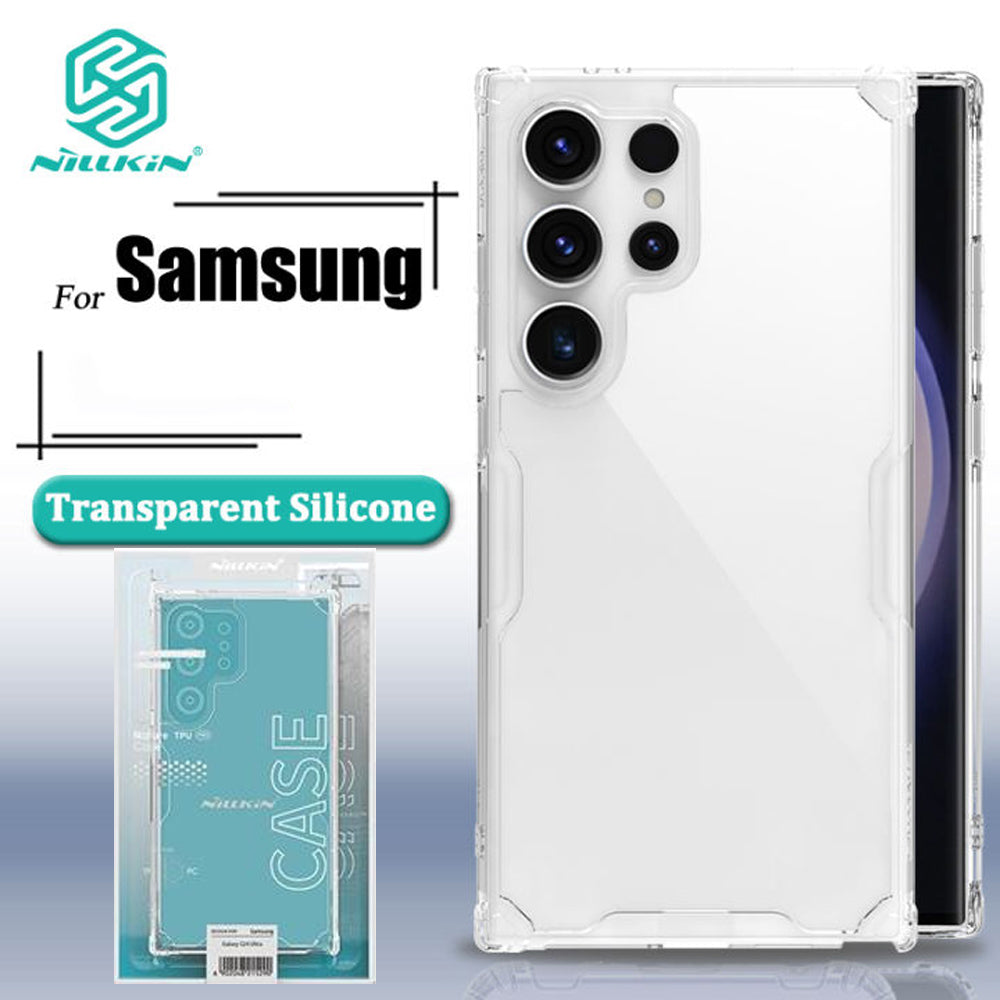 [ FREE SHIPPING] Nillkin Nature Pro Series TPU case for Samsung S26 Ultra - Transparent