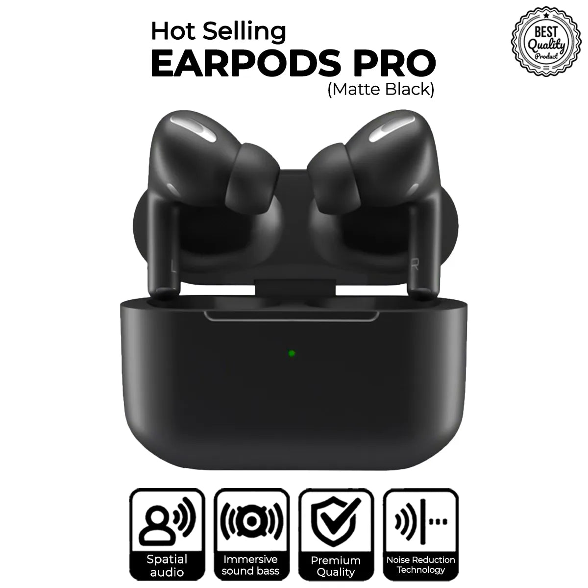 [FREE SHIPPING] Air pods Pro Wireless Bluetooth Earphone Air Pods Pro Active Noise Cancellation With Charging Case Quick Charging