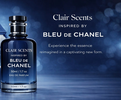 Clair Scents’ Midnight Bleu – Inspired Elegance of Bleu de Chanel