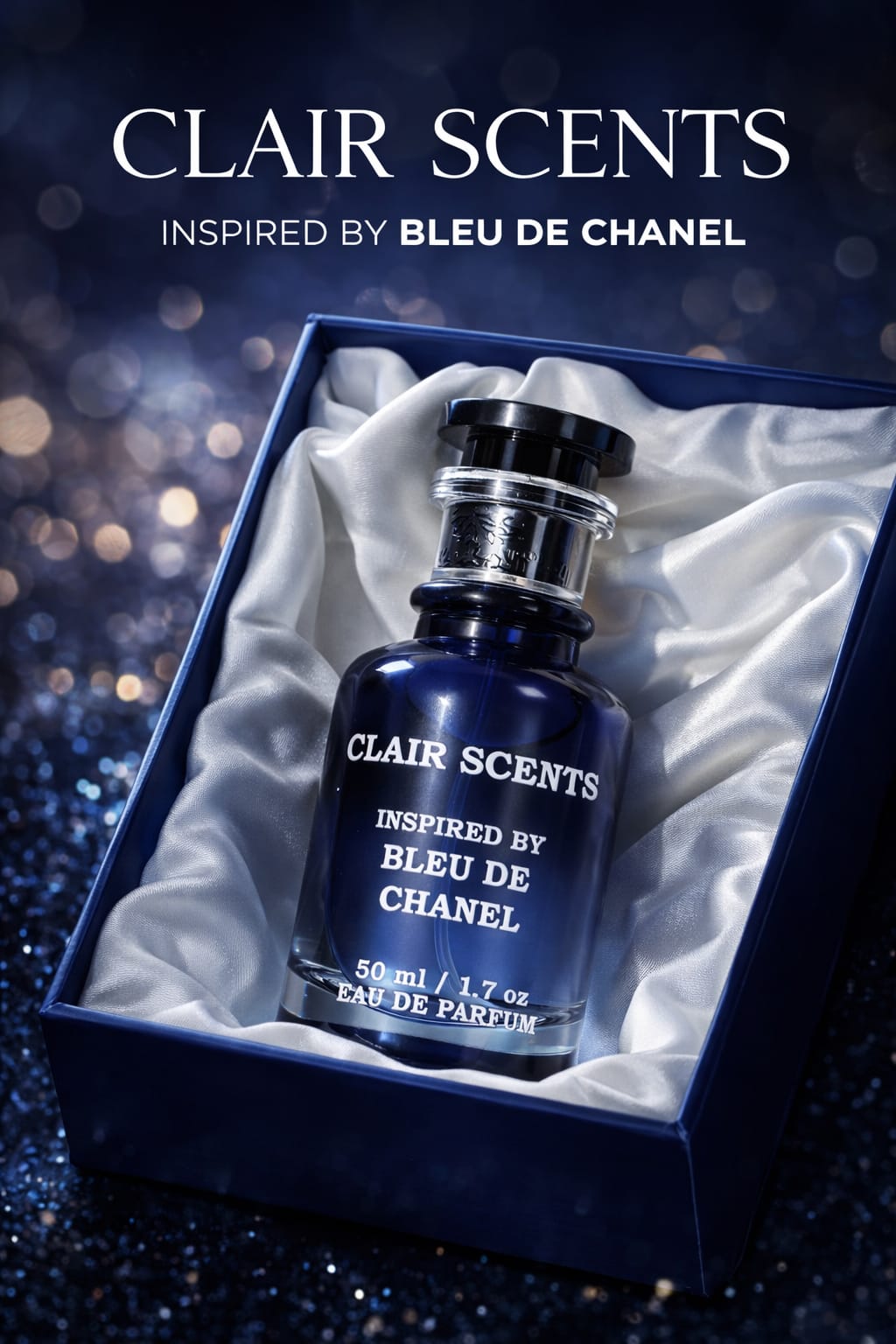 Clair Scents’ Midnight Bleu – Inspired Elegance of Bleu de Chanel