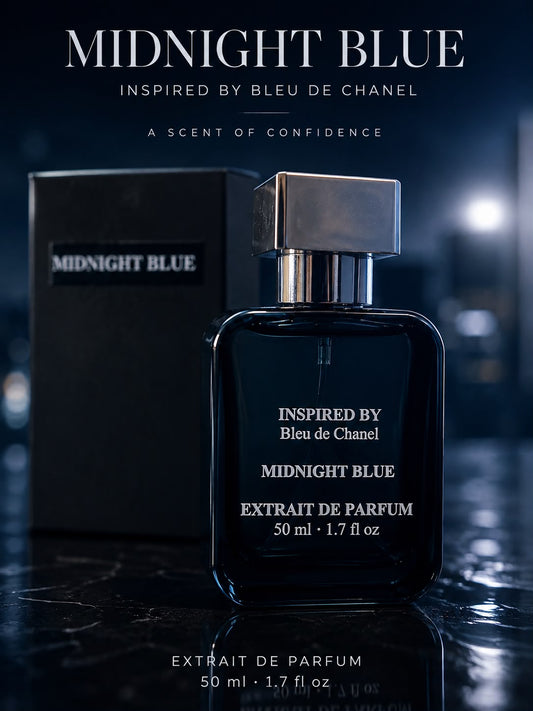 Clair Scents’ Midnight Bleu – Inspired Elegance of Bleu de Chanel