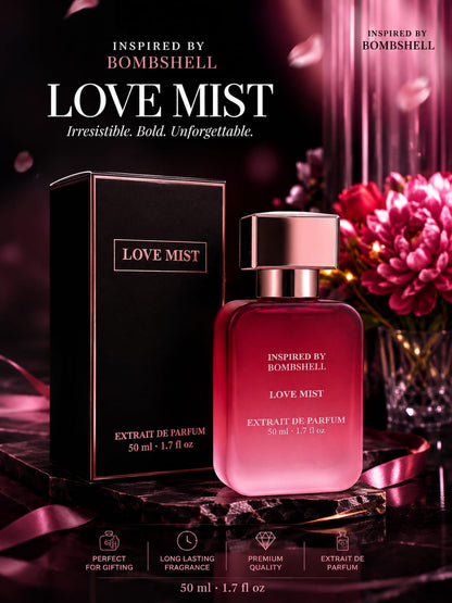 Clair Scents’ Love Mist – Inspired Essence of Bomb Shell