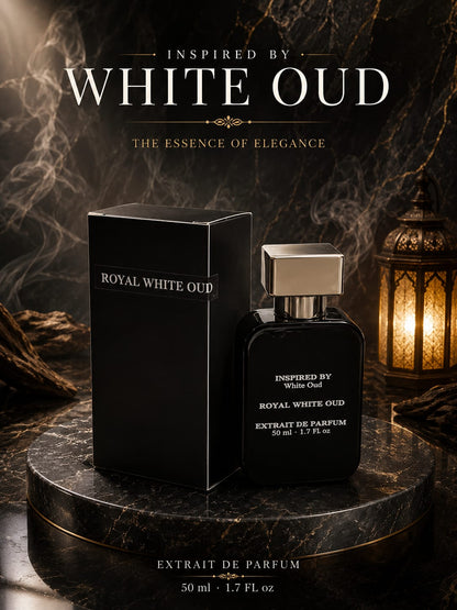 Clair Scents’ Royal White Oud– Inspired Essence of White Oud