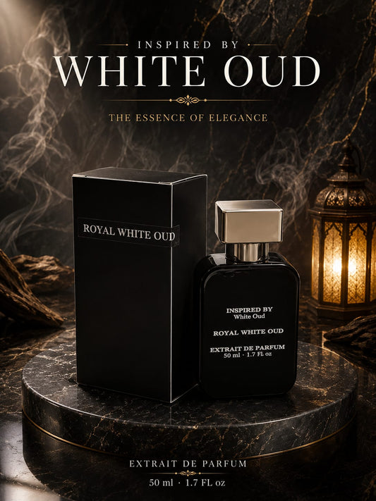 Clair Scents’ Royal White Oud– Inspired Essence of White Oud