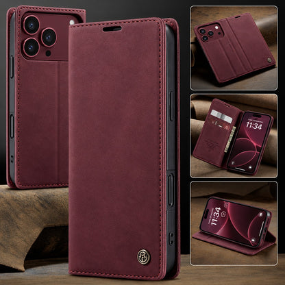 [FREE SHIPPING] CASEME RETRO FLIP LEATHER CASE FOR IPHONE 18 PRO MAX