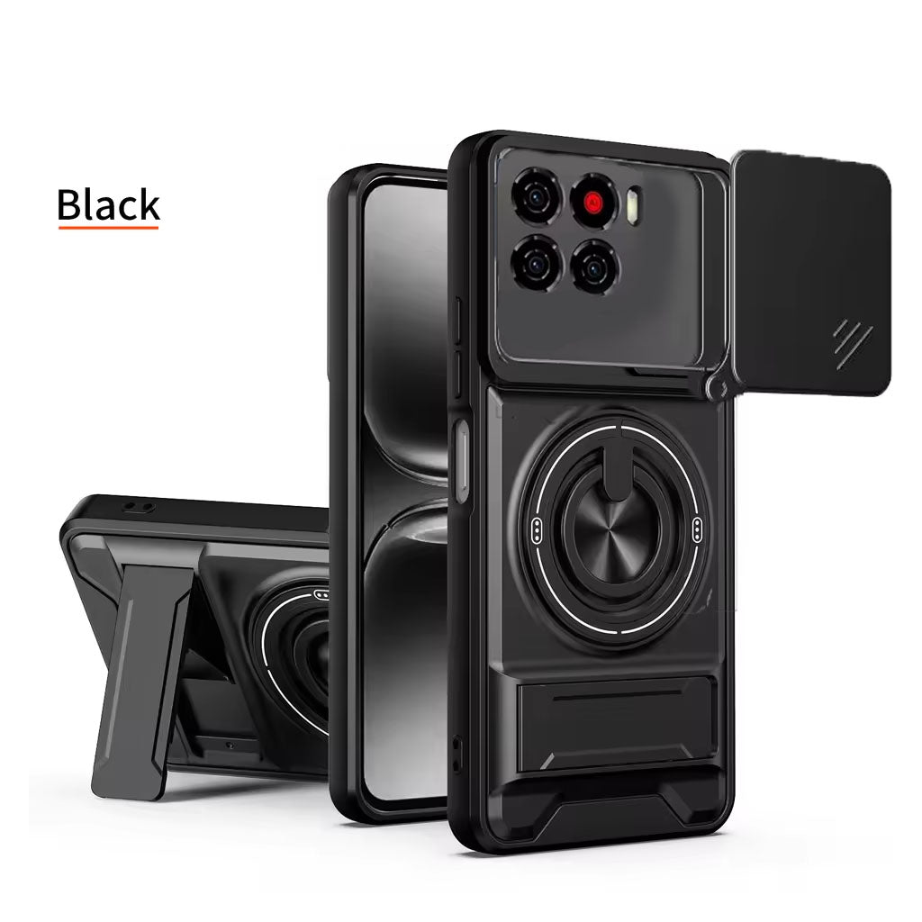 [Free Shipping ] Camera Guard Kickstand Case ZTE Nubia A56