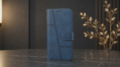 [FREE SHIPPING]BOOKLET LEATHER FLIP WALLET CASE FOR TECNO MODELS
