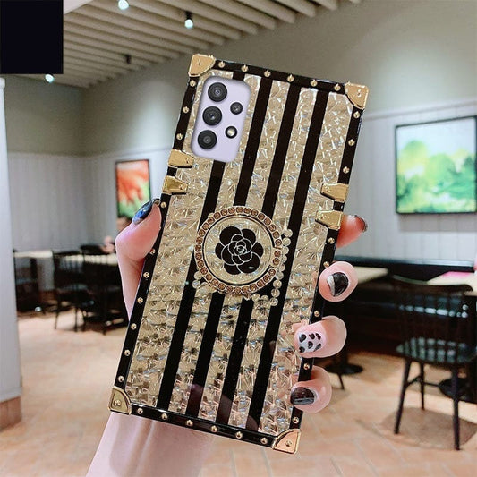 [ FREE SHIPPING] DIAMOND FASHION CASE WITH RING HOLDER FOR SAMSUNG A53