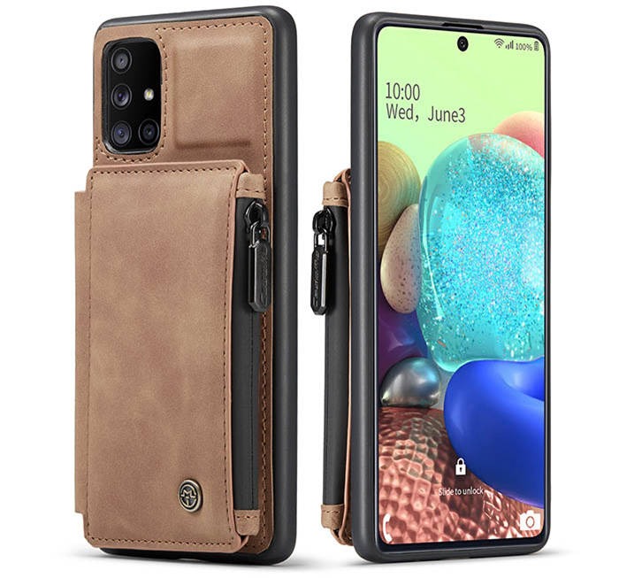 [ FREE SHIPPING] Caseme Back Leather Wallet Case For Samsung A71