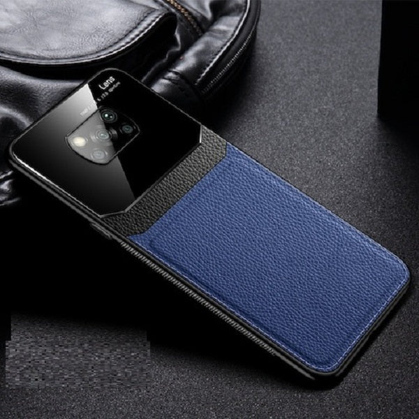 [ FREE SHIPPING] Luxury Slim Leather Case Lens Shockproof Back Cover for Xiaomi Poco X3