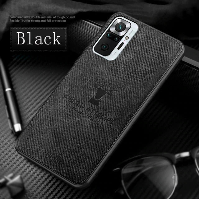 [ FREE SHIPPING] High Quality Luxury Camera Protection Shockproof PU Leather Phone Case For Redmi Note 10 / Note 10s