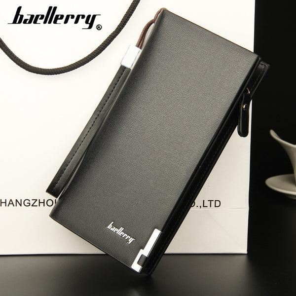 Baellerry Long Phone Money Bag Clutch Women's leather Wallet - Clair.pk