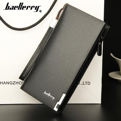 Baellerry Long Phone Money Bag Clutch Women's leather Wallet - Clair.pk