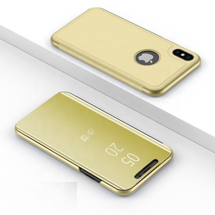 [ FREE SHIPPING] Luxury Mirror Flip 360 Degree Protector Case View Smart Phone Case For IPhone XS MAX