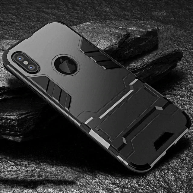 [FREE SHIPPING] Armor Shockproof Full Protection Case For Iphone X/Xs